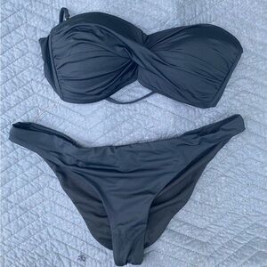 Bar III Black Bikini Swimsuit